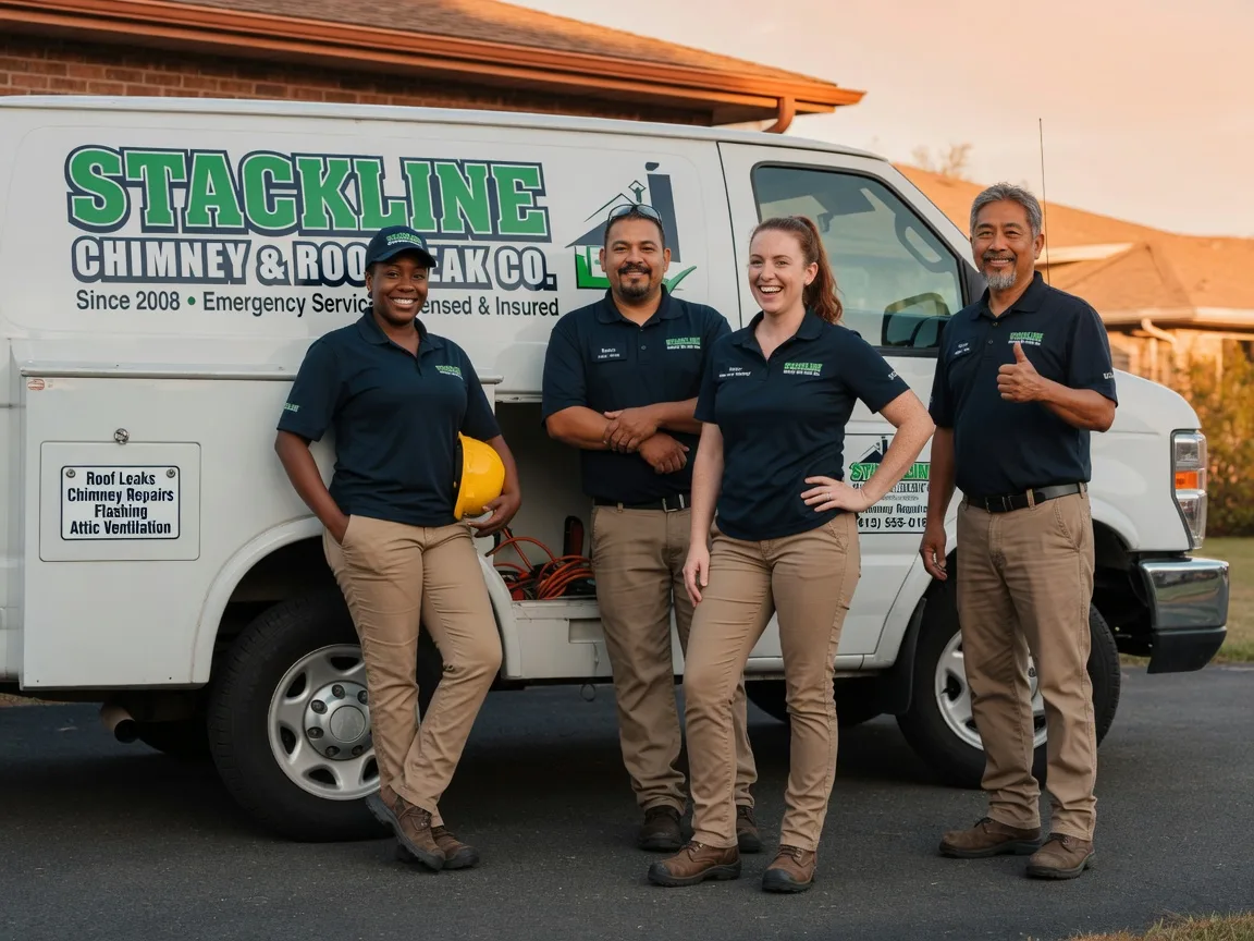 Chimney flashing repair company in Bowling Green, VA